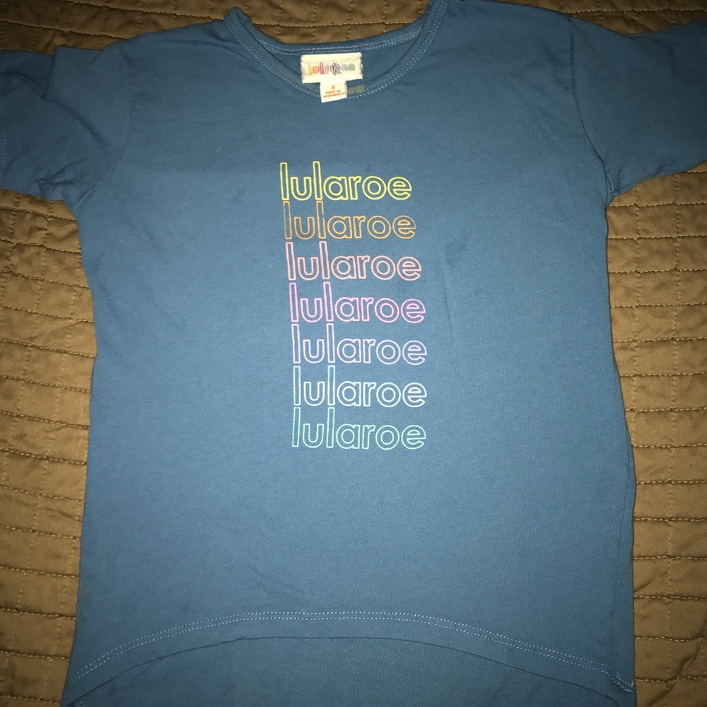 LuLaRoe Promo Gracie T Size 4T